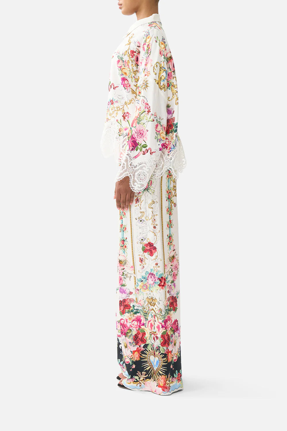 Cropped Relaxed Shirt (TORERO LIBERTINE)