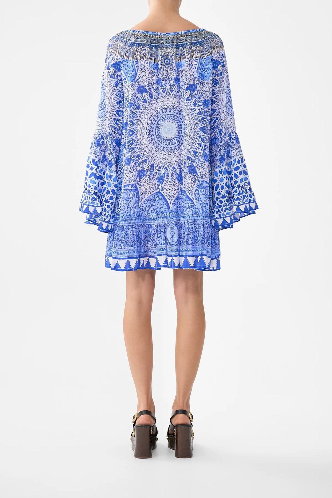 A-Line Frill Dress (The Bosphorus)