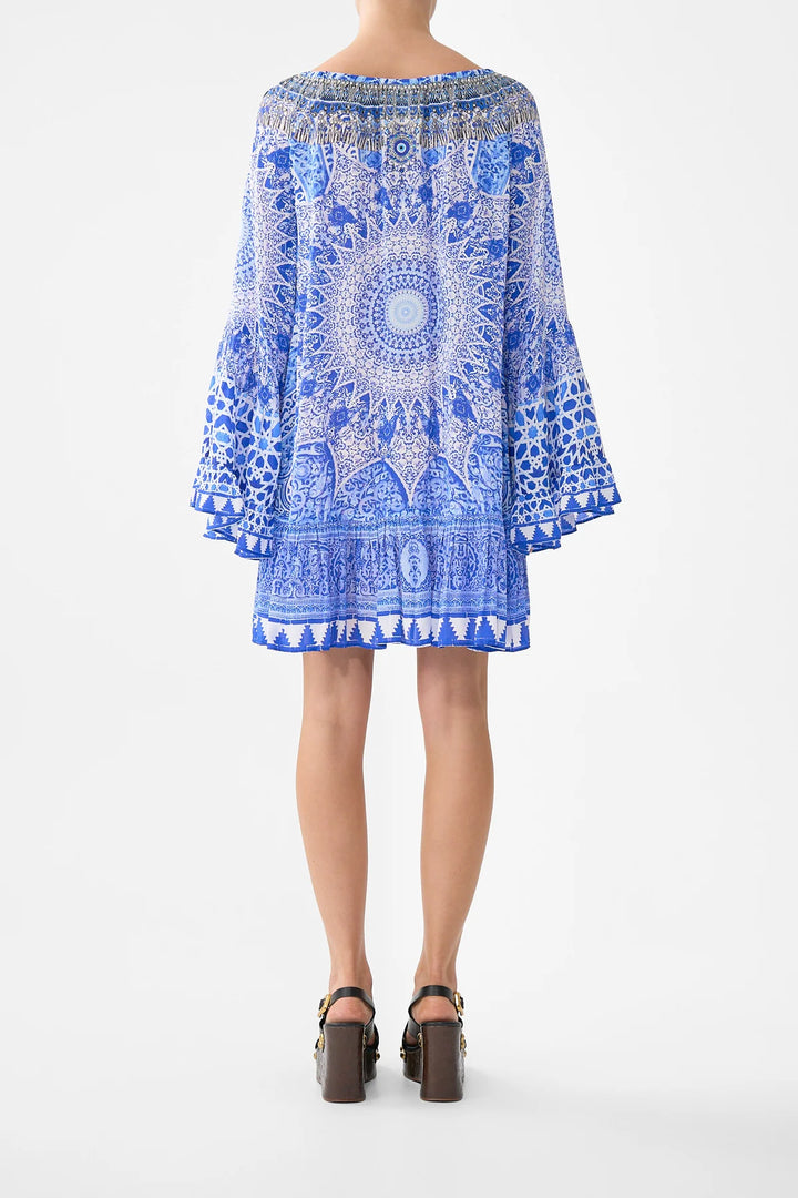 A-Line Frill Dress (The Bosphorus)