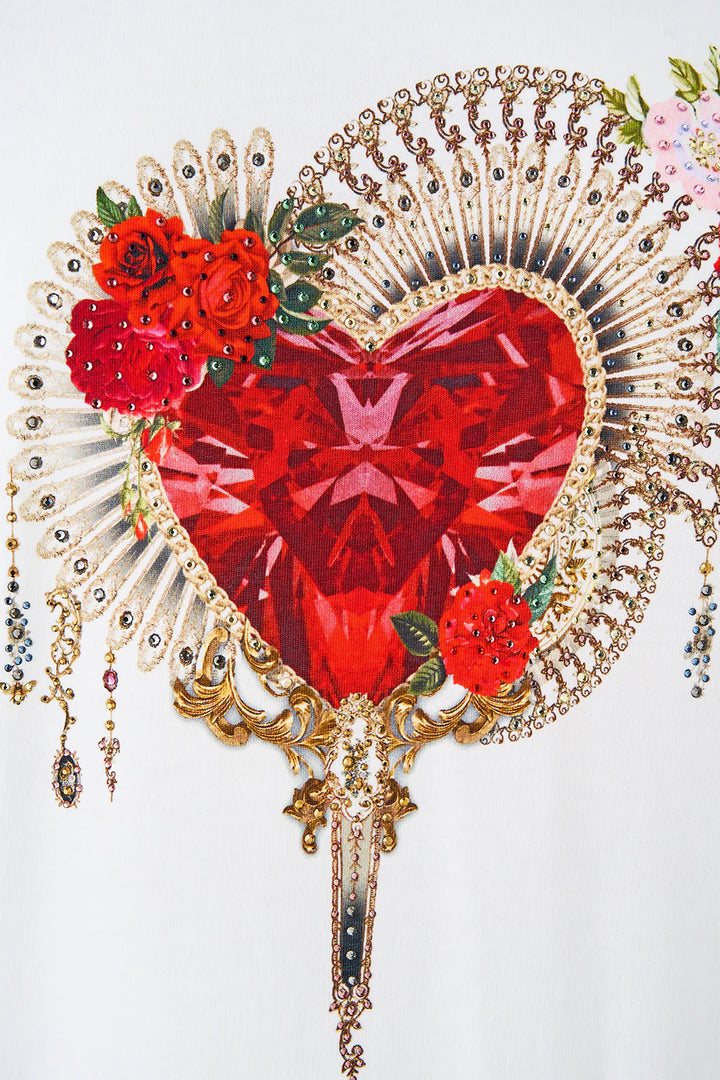 SLIM FIT ROUND NECK T-SHIRT (OLE OLE)