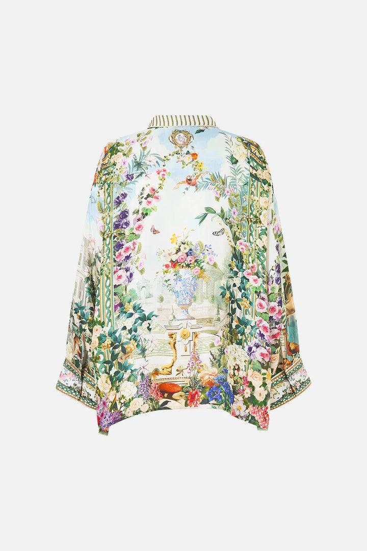 RELAXED COLLARED SHIRT WITH POCKET (Art for the Empress)