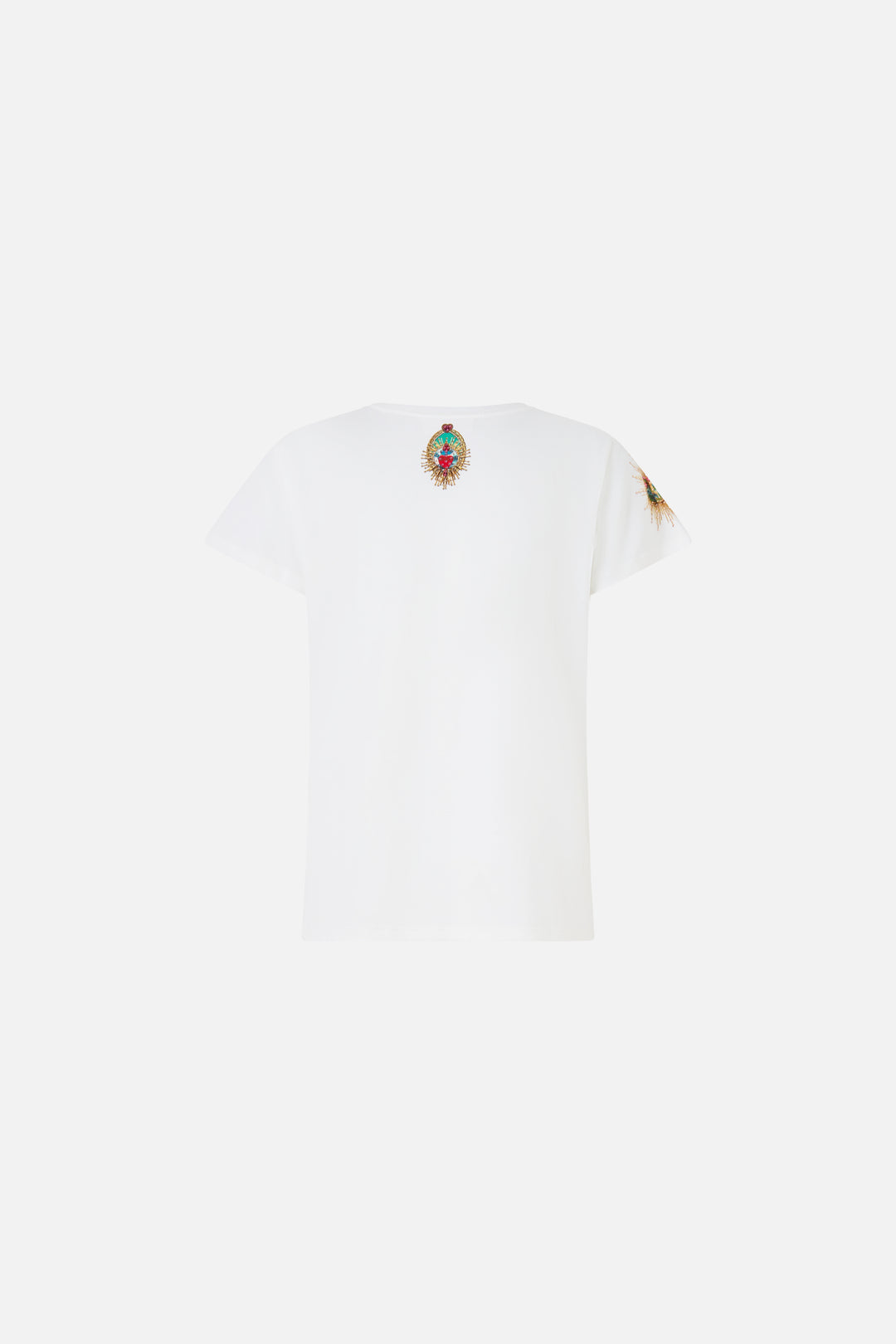 SLIM FIT ROUND NECK T-SHIRT (painted prayers)