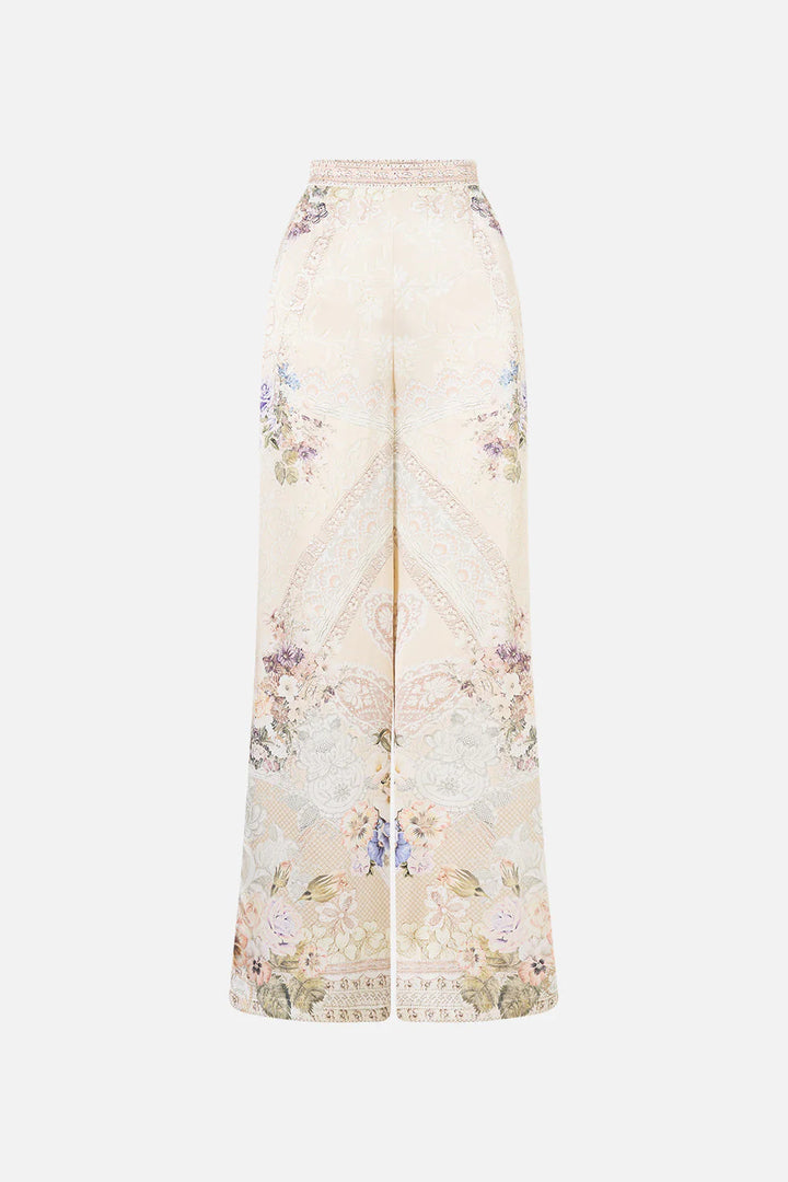 MINIMAL WIDE LEG PANT (Laced with Love)