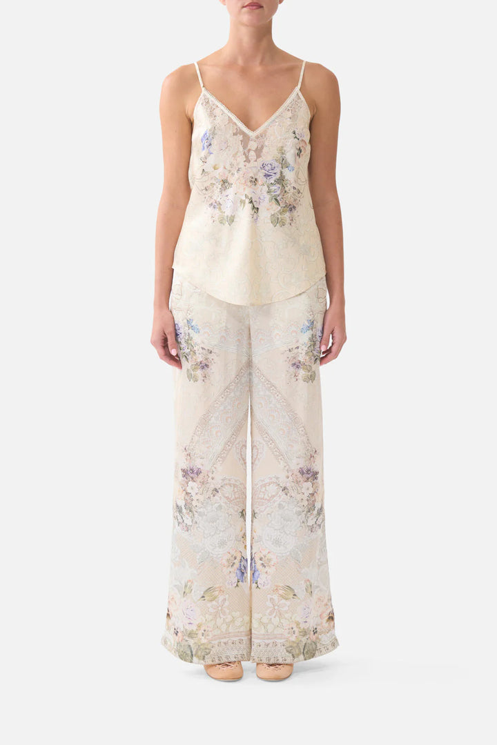 MINIMAL WIDE LEG PANT (Laced with Love)