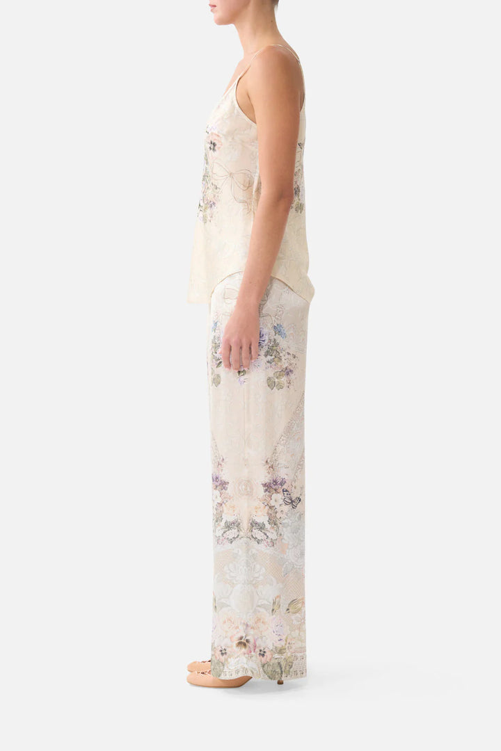 MINIMAL WIDE LEG PANT (Laced with Love)