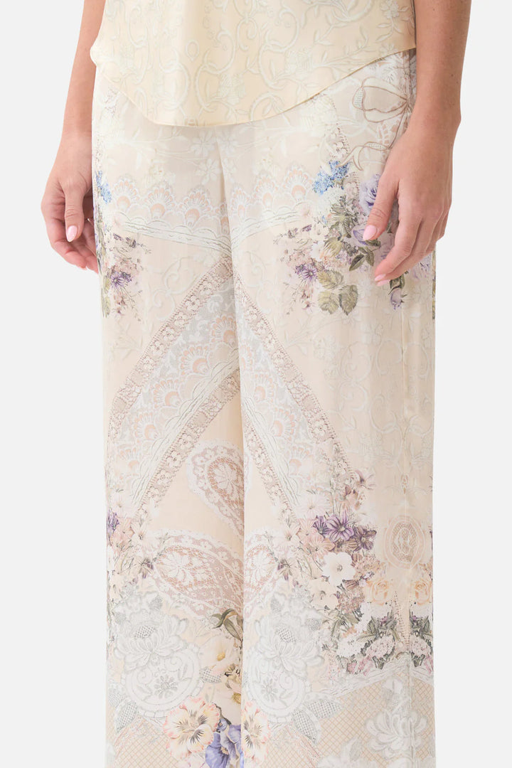 MINIMAL WIDE LEG PANT (Laced with Love)