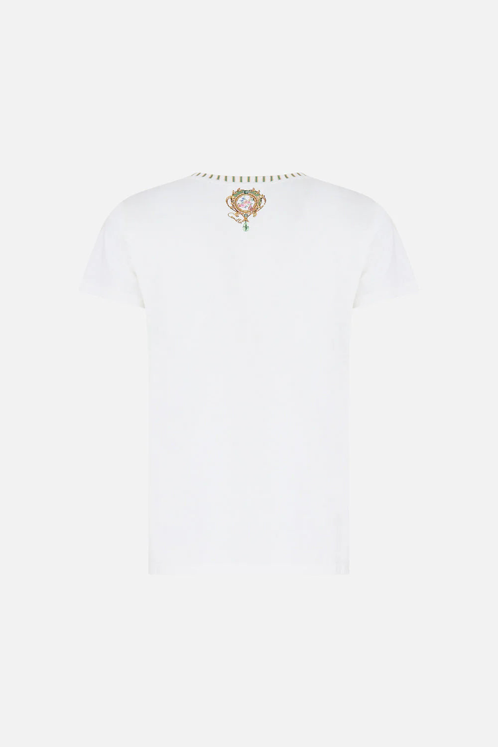 SLIM FIT ROUND NECK T-SHIRT (Art for the Empress)