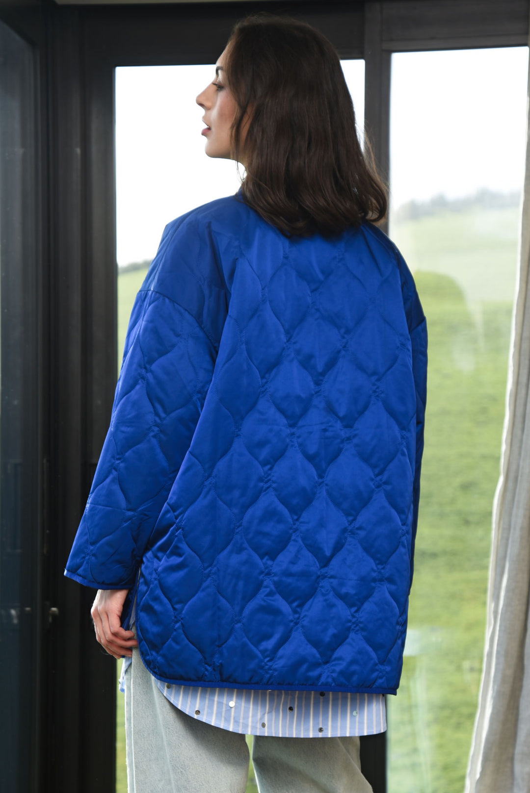 CRACK THE COAT (Cobalt)