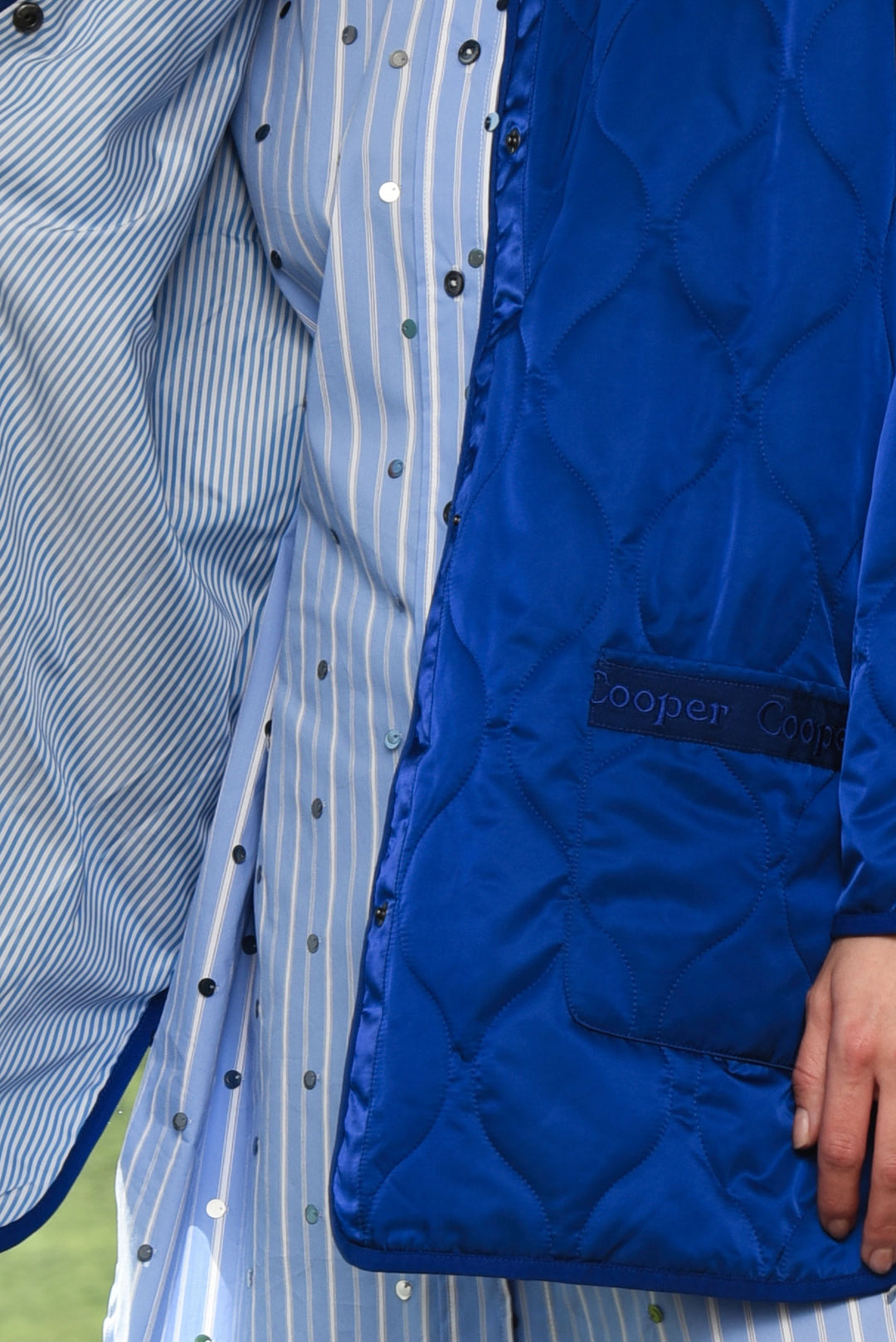 CRACK THE COAT (Cobalt)