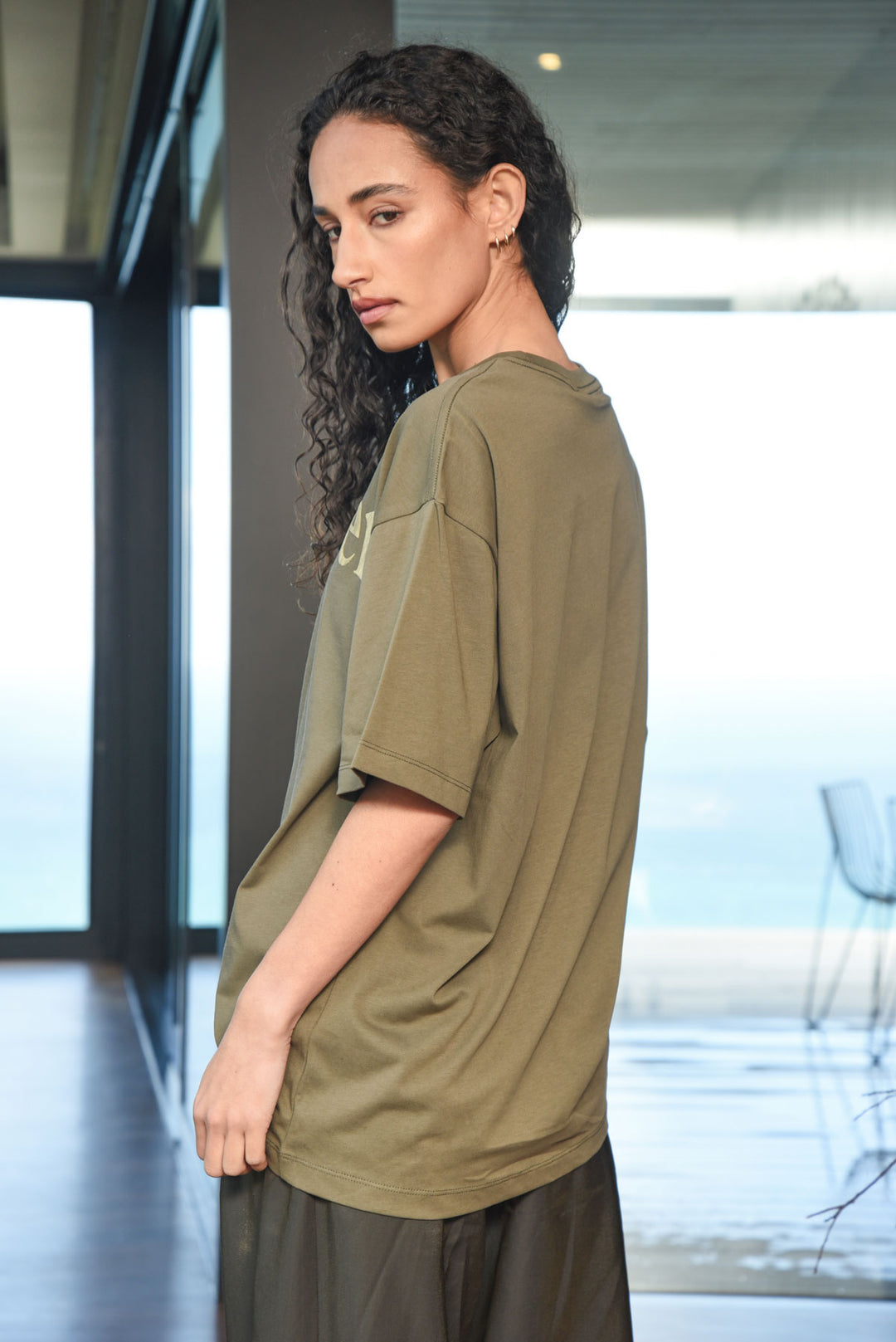 TICK FLOCK Top (Olive)