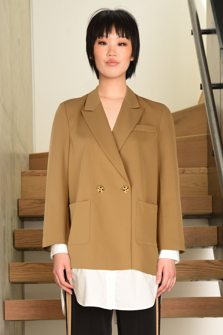 TUCK IN YOUR SHIRT Jacket (Tan)