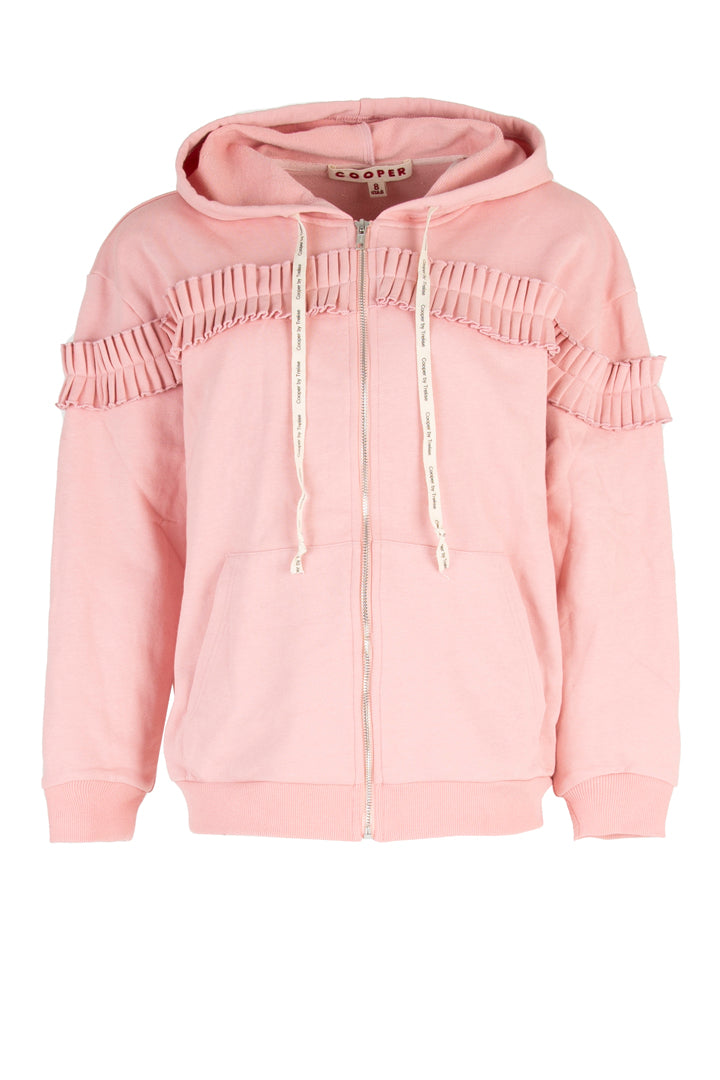 RUFF AROUND THE EDGES Hoodie (Pink)