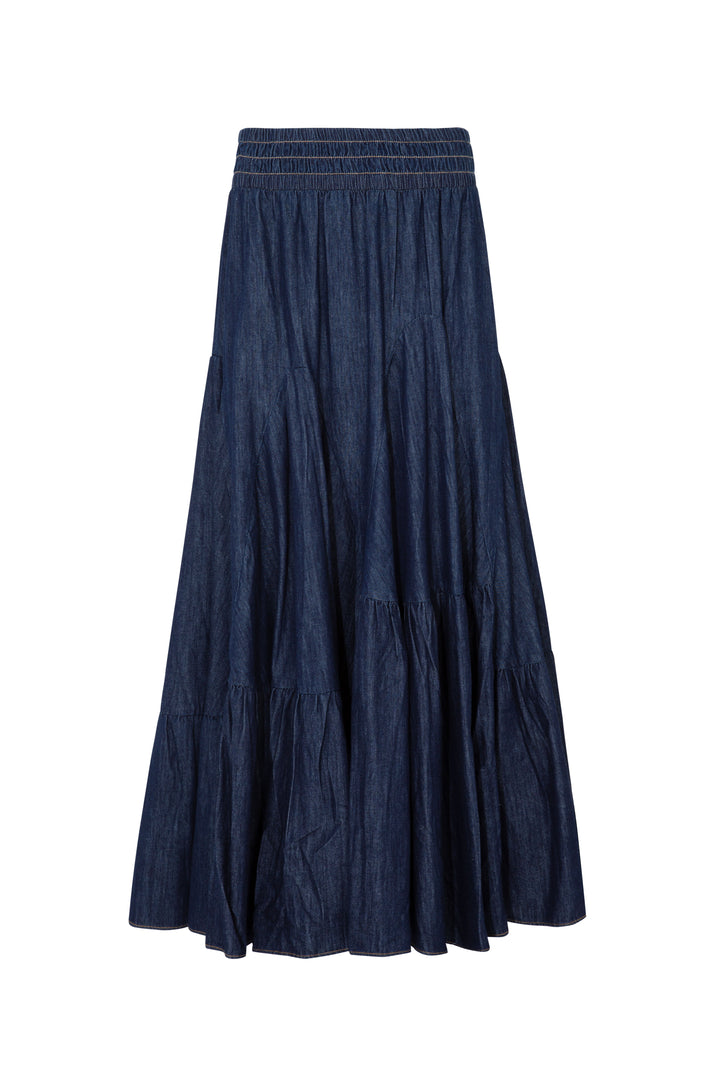 DISH THE SKIRT (Deep Blue)