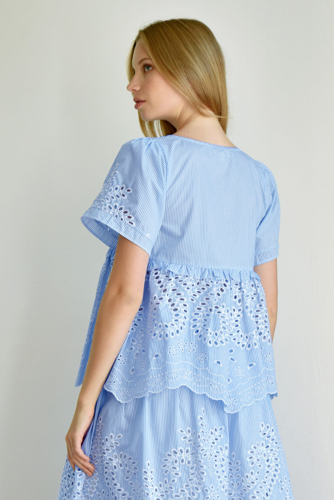 CRÈME OF THE CROP Top (Blue)