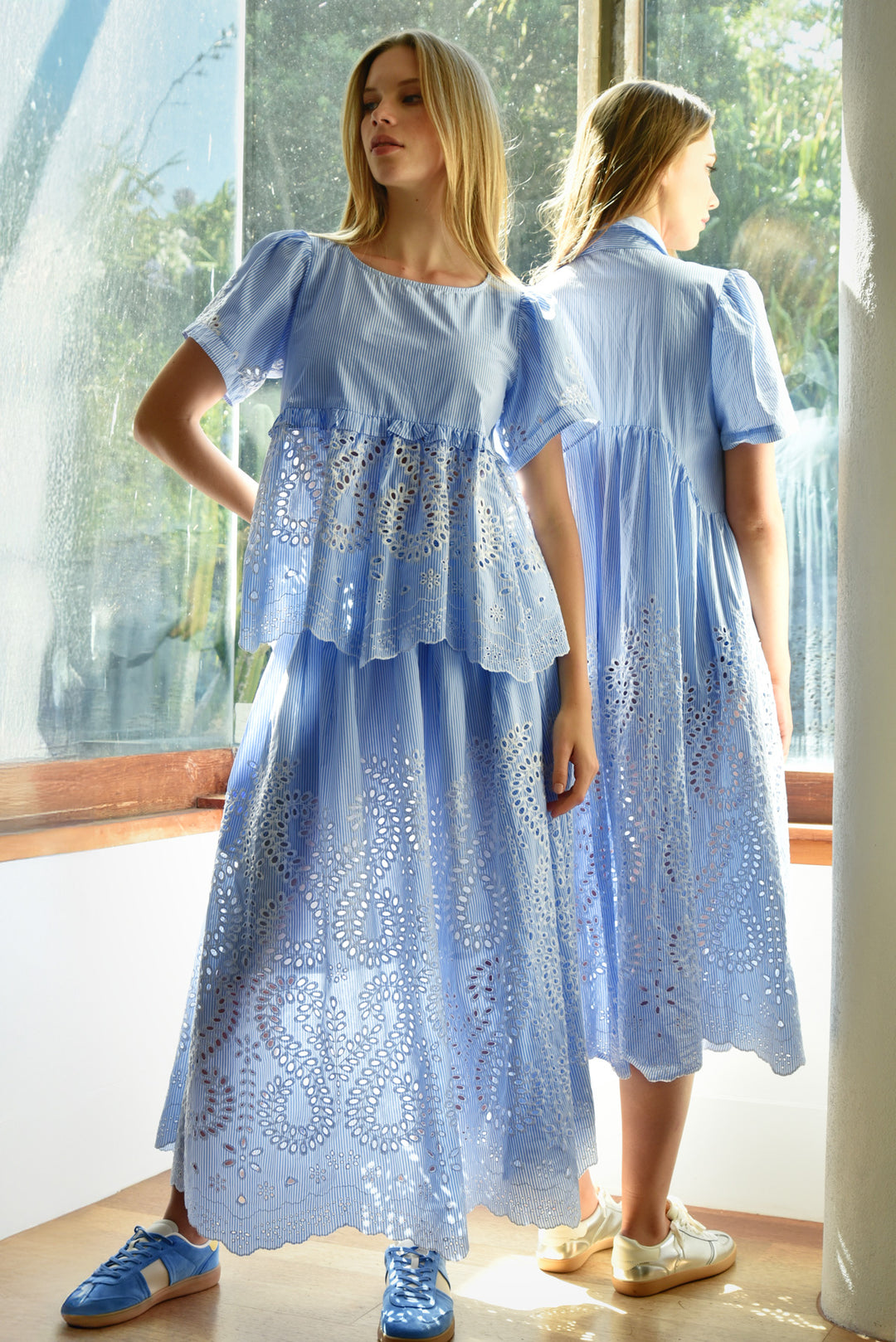 CRÈME OF THE CROP Top (Blue)