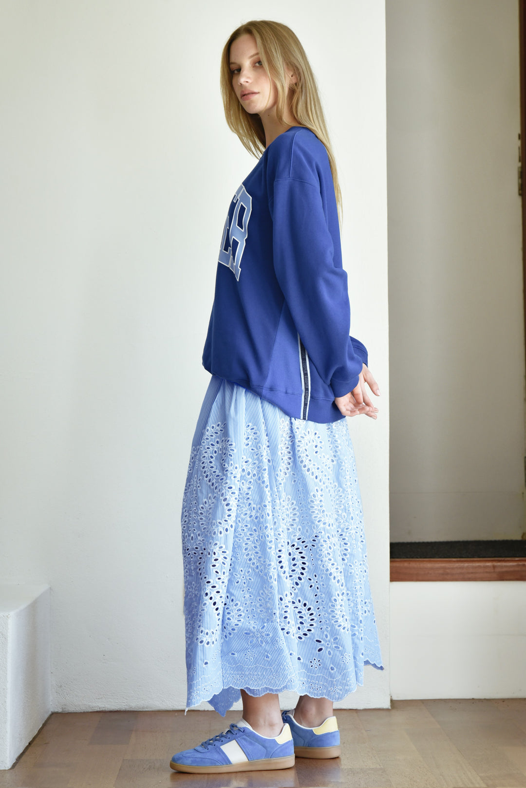FORWARD MOTION Skirt (Blue)