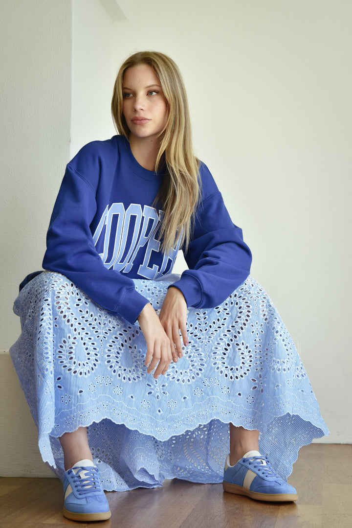 FORWARD MOTION Skirt (Blue)