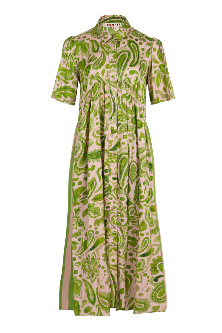 MADE FOR EACH OTHER Dress (Blush/Green Floral)