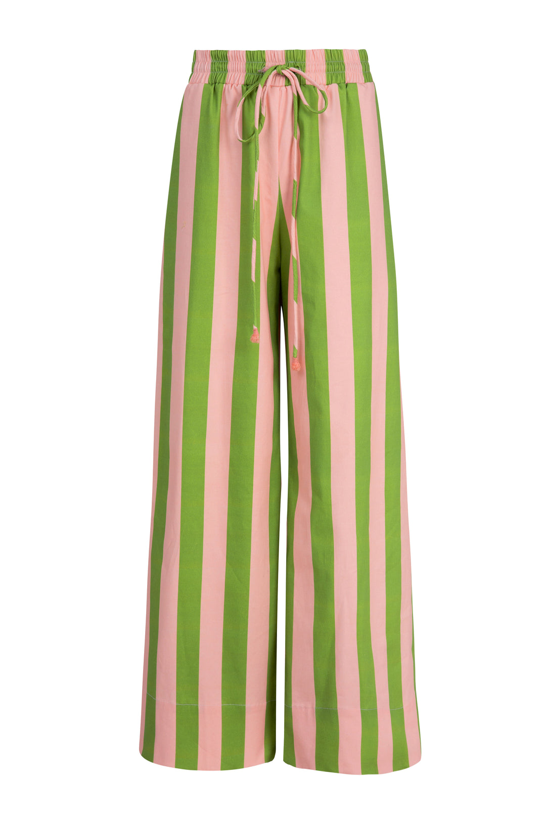 SEVILLE STROLLS Pants (Blush / Green Stripe)