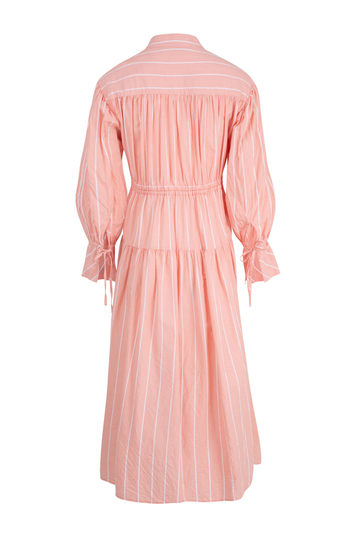 NEVER A DULL MOMENT Dress (PEACH STRIPE)