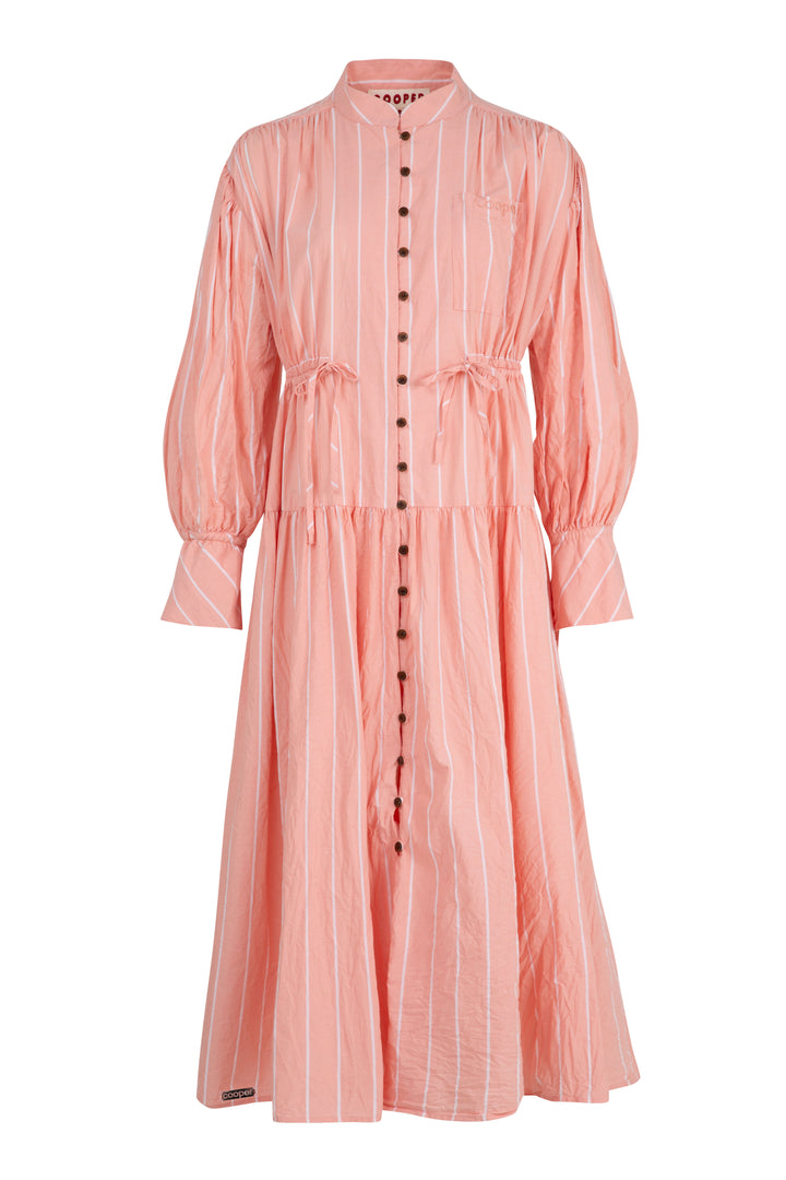 NEVER A DULL MOMENT Dress (PEACH STRIPE)