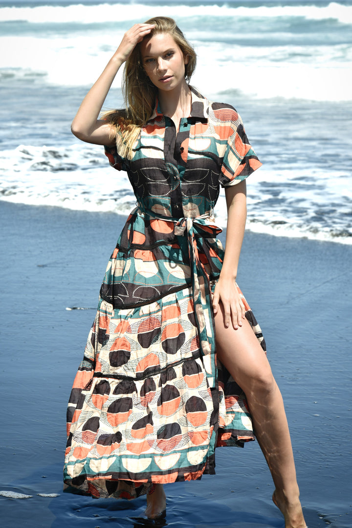 BEAUTY IS A GESTURE Dress (Multi Spot)