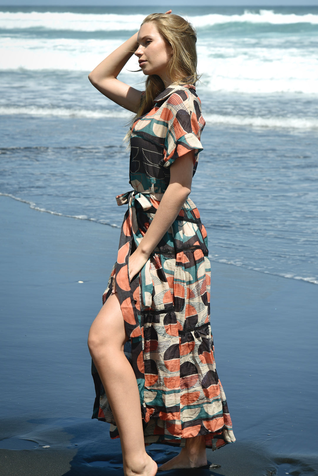 BEAUTY IS A GESTURE Dress (Multi Spot)