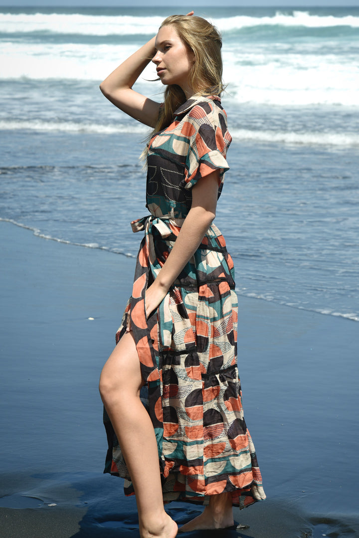 BEAUTY IS A GESTURE Dress (Multi Spot)