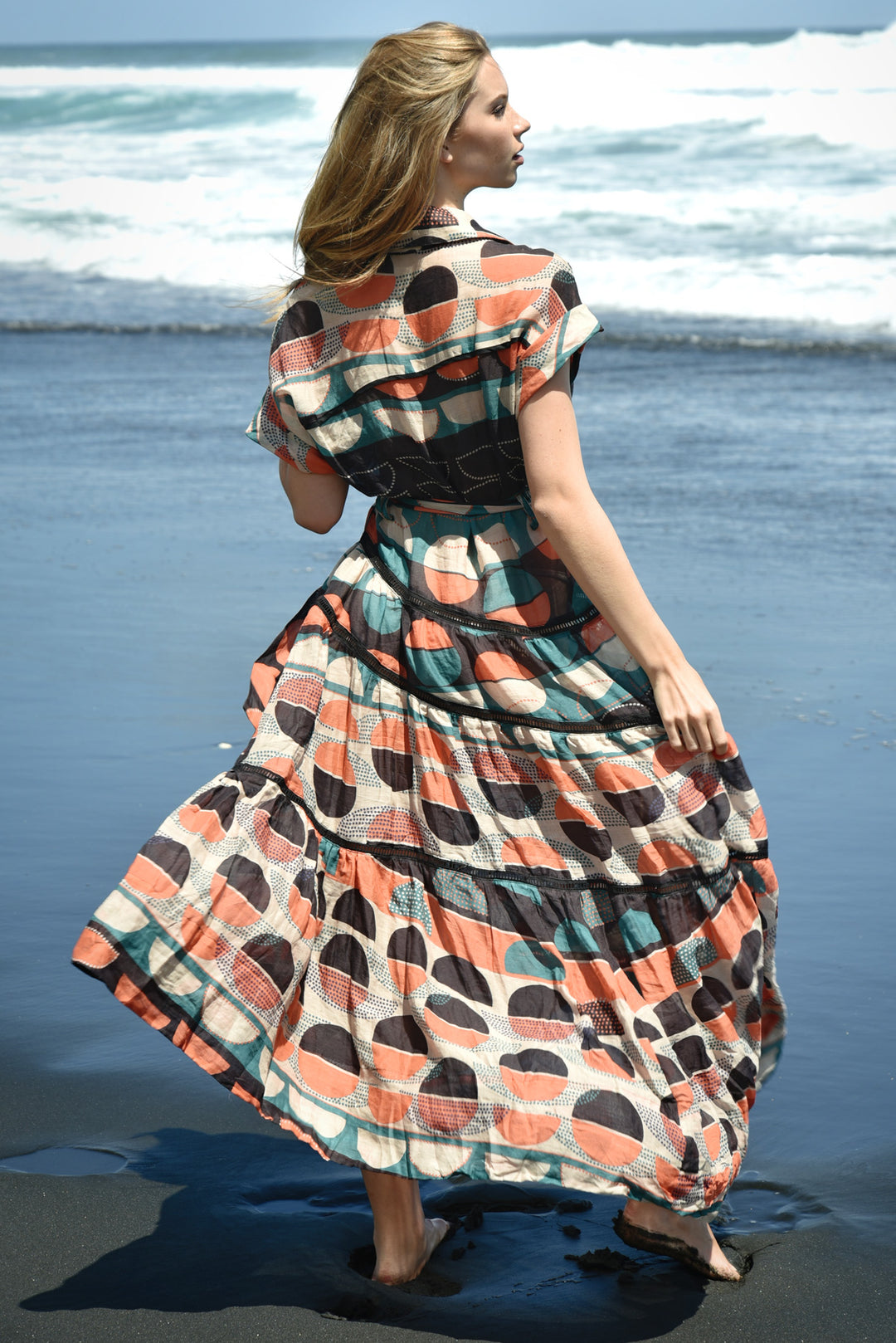 BEAUTY IS A GESTURE Dress (Multi Spot)