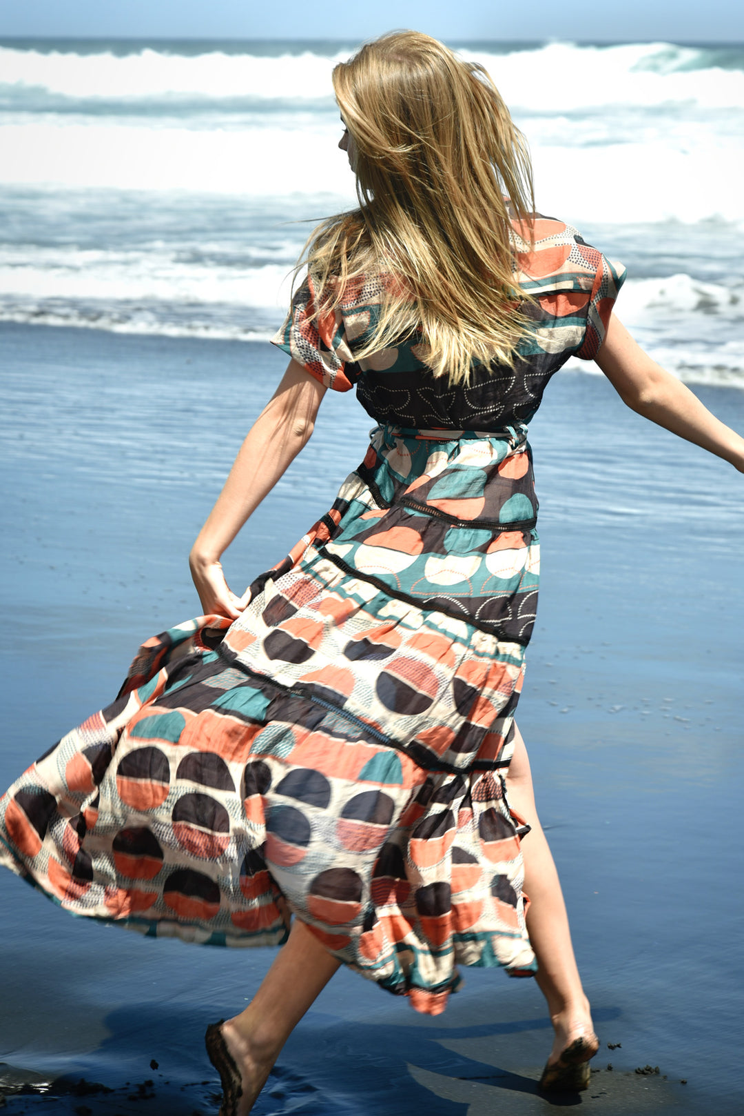 BEAUTY IS A GESTURE Dress (Multi Spot)