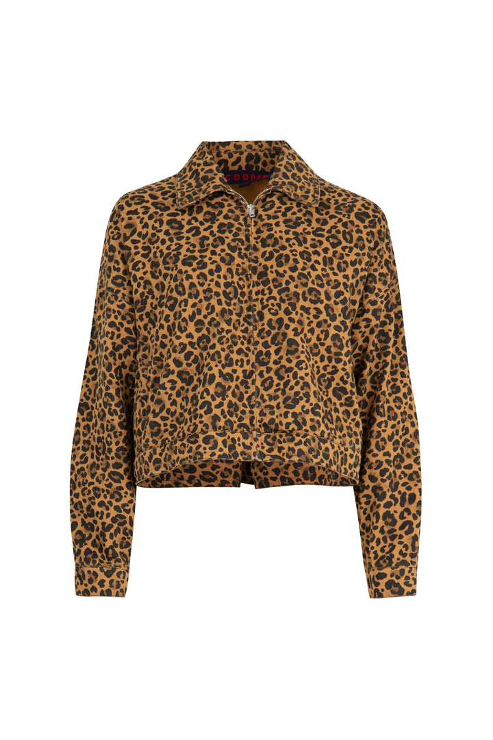 The Half Moon Jacket (Leopard Spot)
