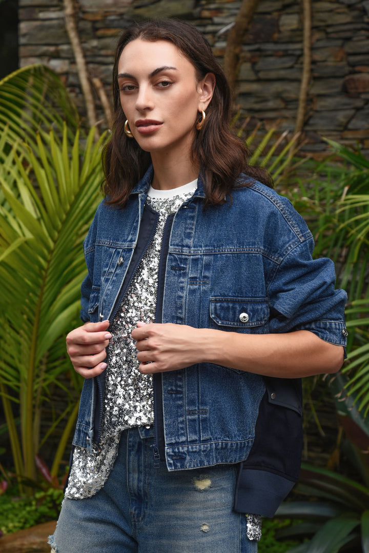 TWO OF A KIND Jacket (Denim)