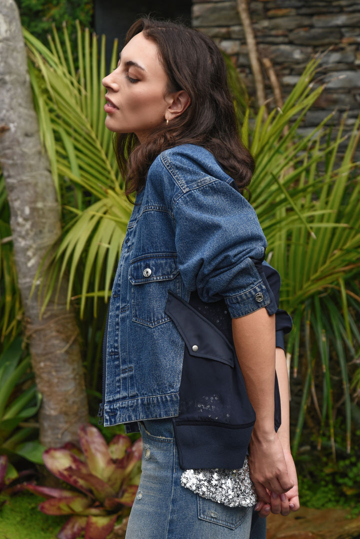 TWO OF A KIND Jacket (Denim)