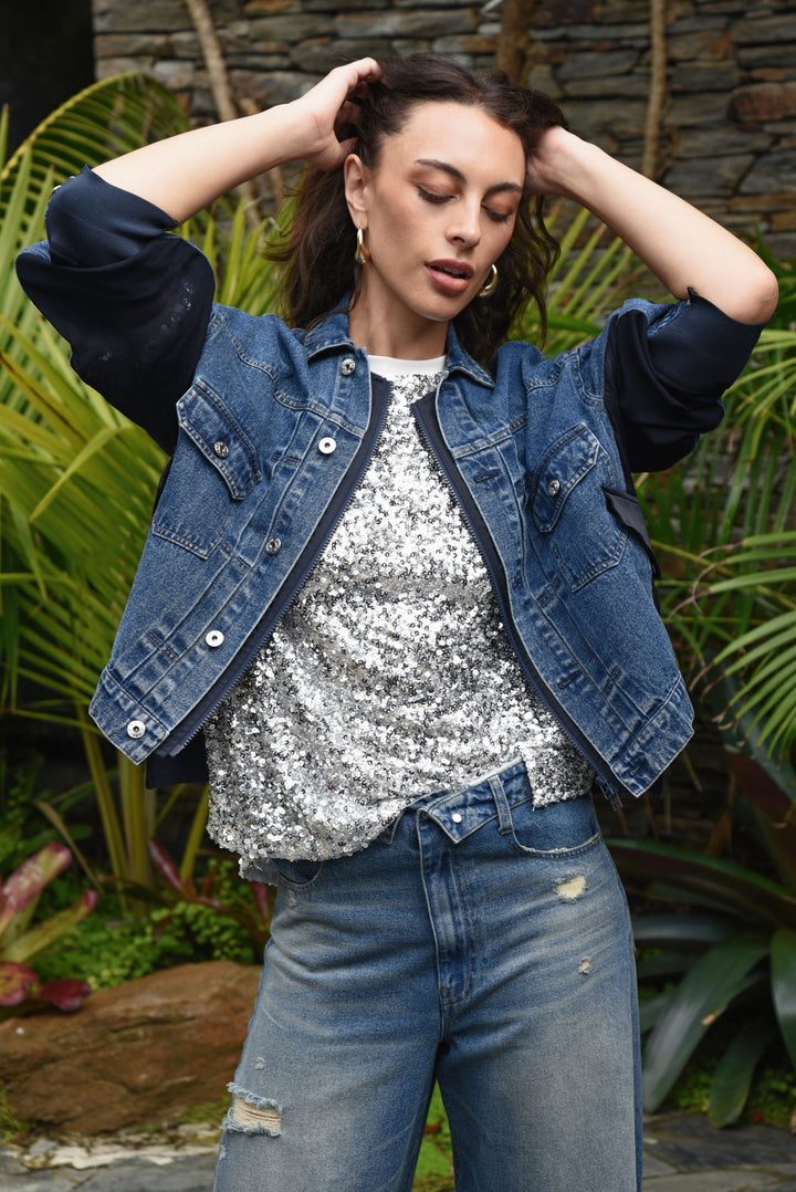 TWO OF A KIND Jacket (Denim)