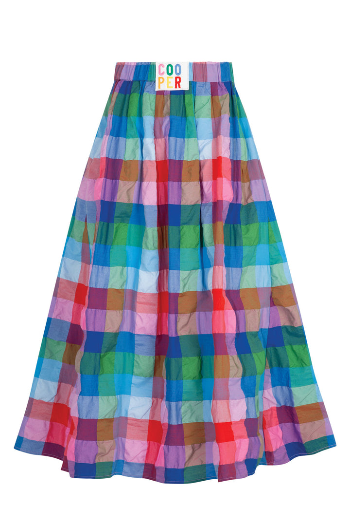 FORWARD MOTION SKIRT (Gingham)