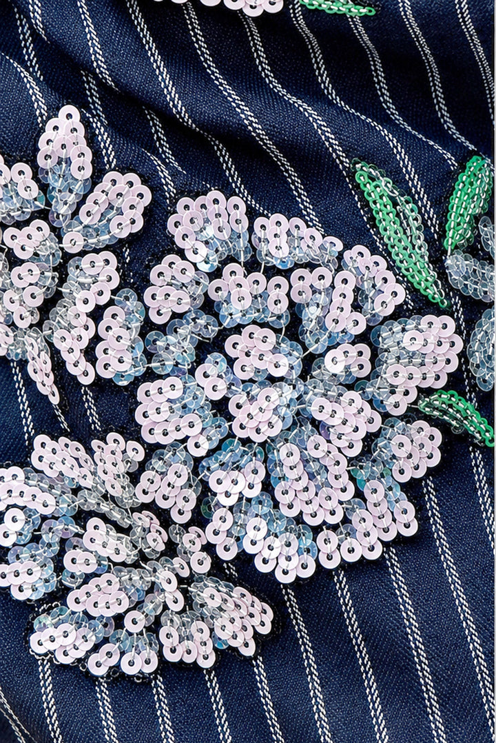 Seville Strolls Pants (Sequin Pinstripe)