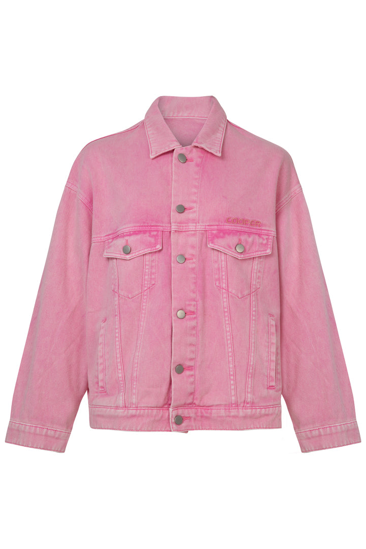 OVERSIZED MODE Jacket (Pink)