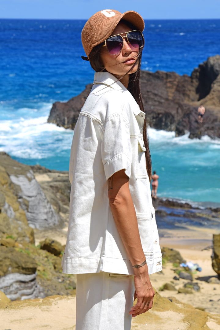 SUITED & BOOTED Jacket (White)