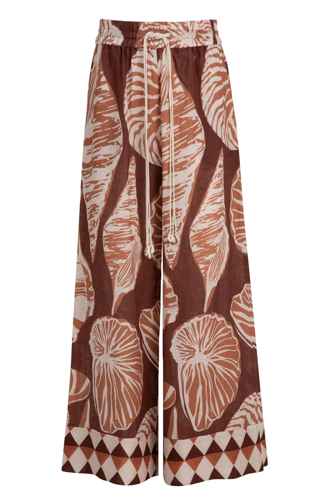 SEVILLE STROLLS Trouser (Brown Shells)