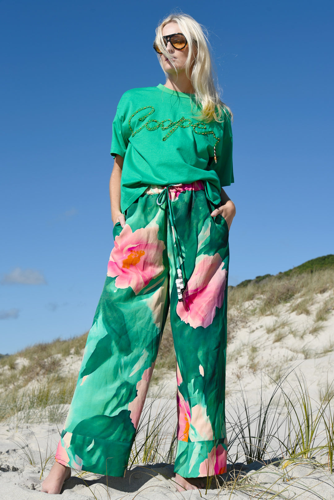 END NAME T-shirt (Green)