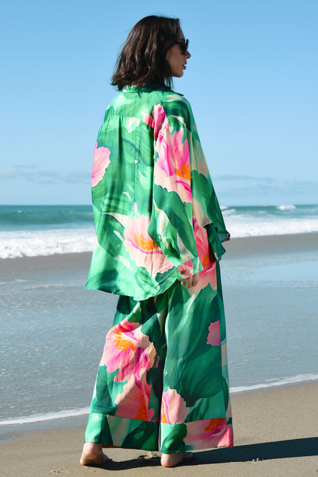 SEVILLE STROLLS Trouser (GREEN FLORAL)