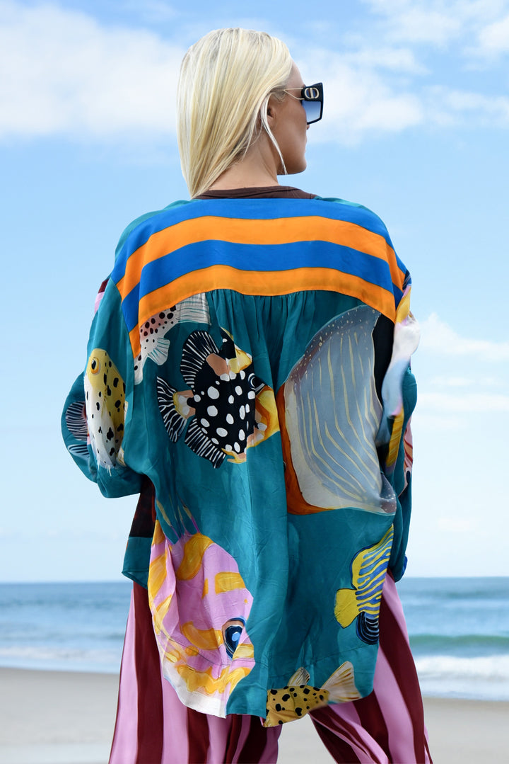 AS YOU LIKE IT Shirt (Multi Fish)