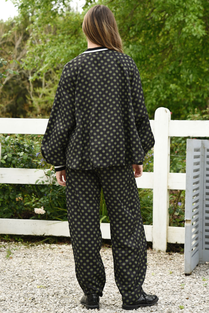FOLLOW THE TRACK Pant (Black Multi)