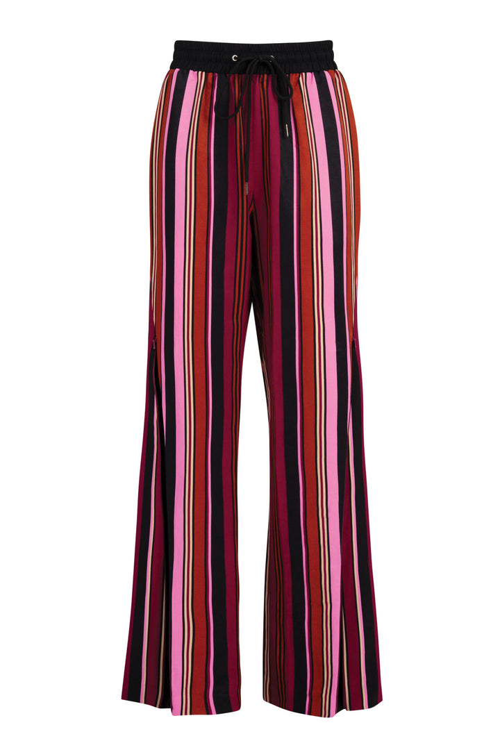 ZIP TO BE SQUARE Pant (pink multi stripe)