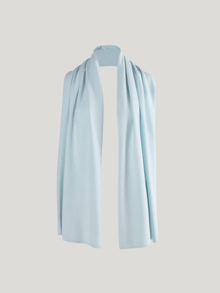 Viola Cashmere Scarf (Crystal Blue)