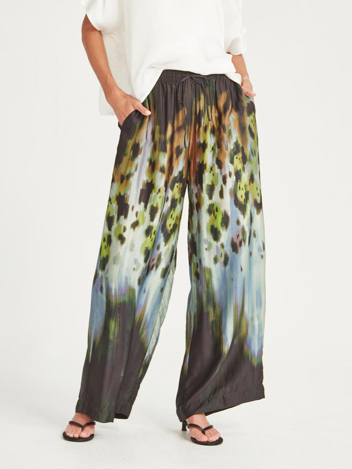 Caria Pant (Mint/Hazy Blue)