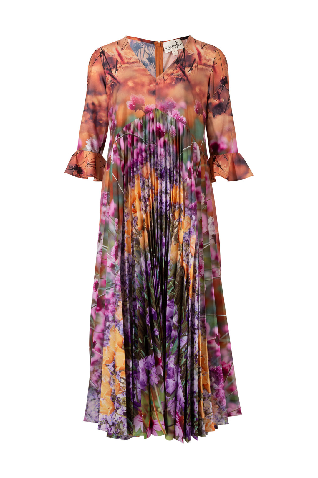 Trick or Pleat Dress (Buttercup)