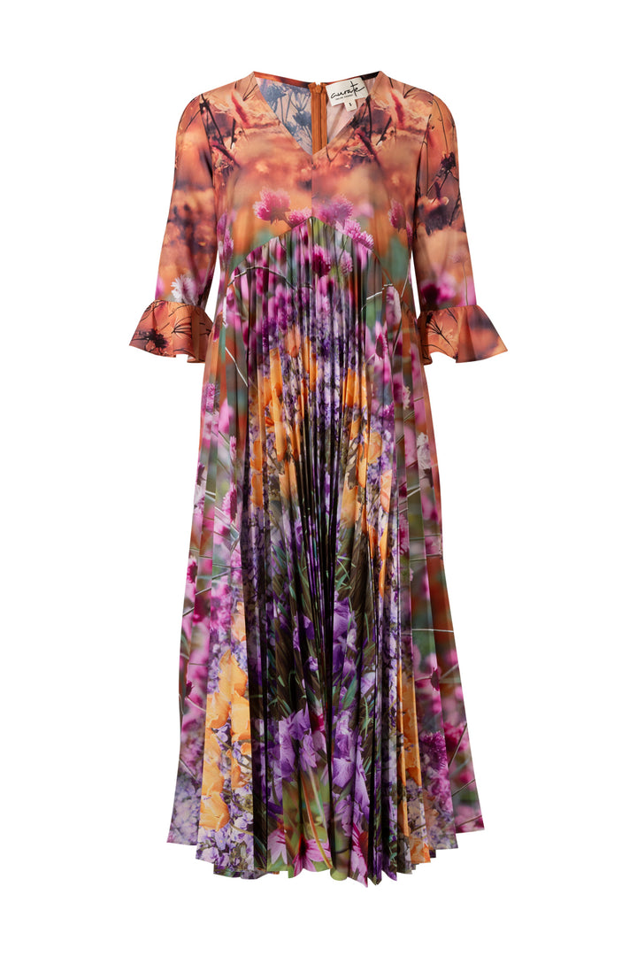 Trick or Pleat Dress (Buttercup)