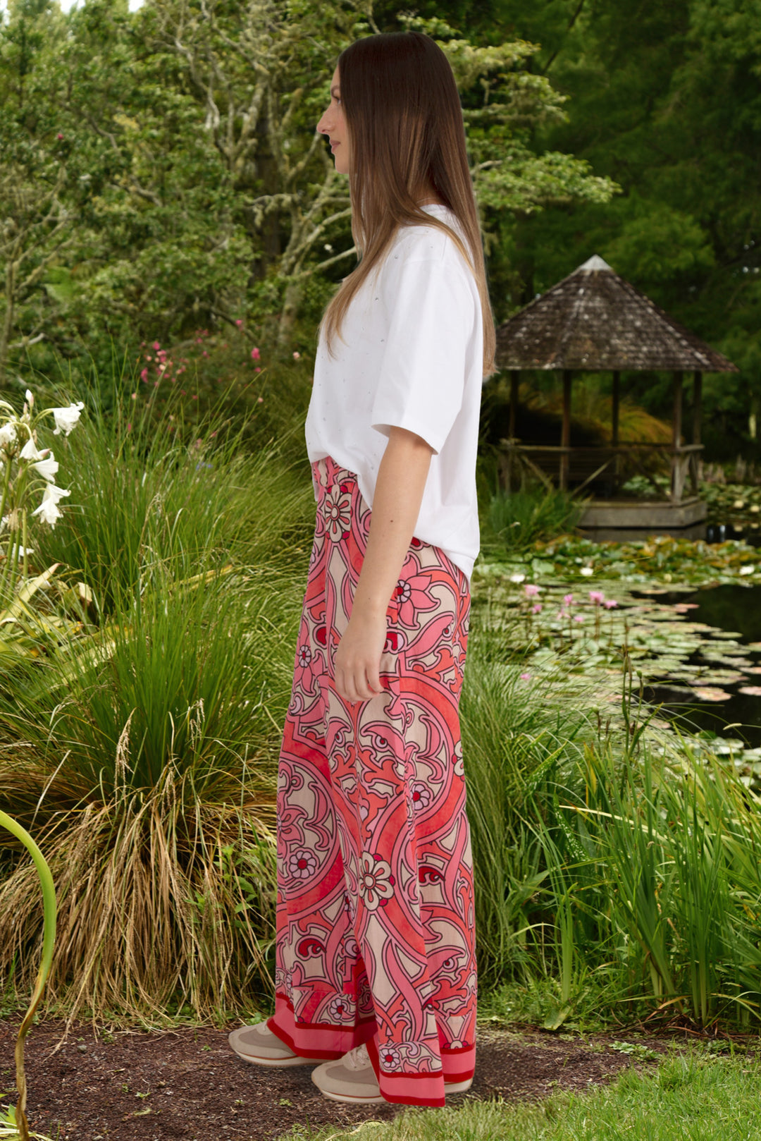 TAKE YOUR LEAD Pant (Pinker Border)