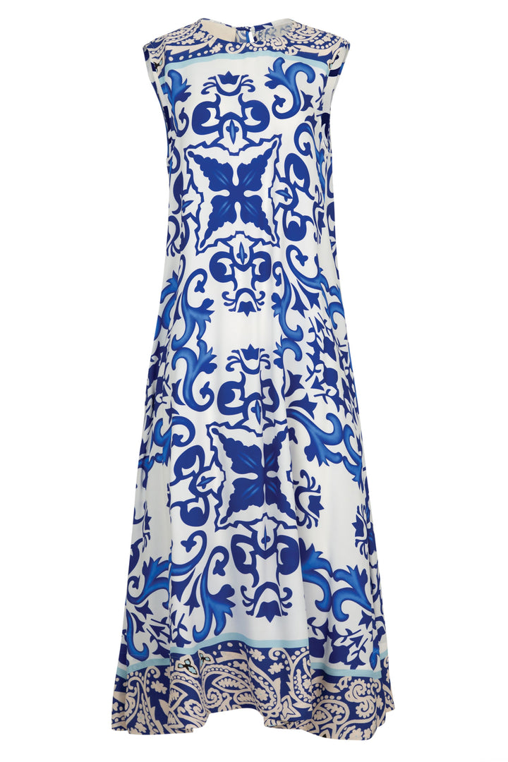 SMOOTH RIDE Dress (BLUE TILE)